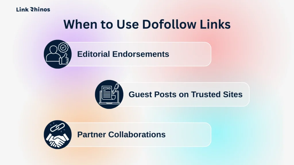 When to Use Dofollow Links