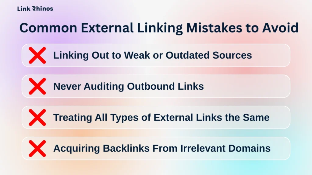 Common External Linking Mistakes to Avoid