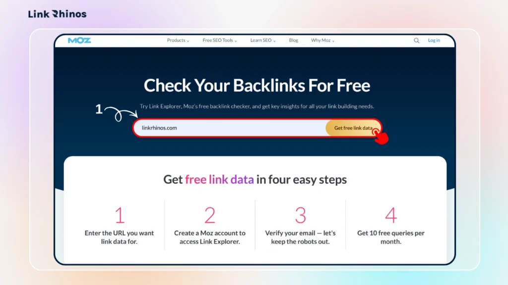 Moz Link Explorer 